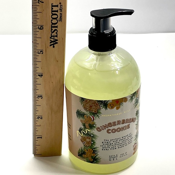 Aromatherapy Rituals Gingerbread Cookie Bath & Shower Gel Vit. E & Aloe Vera New - Picture 11 of 11